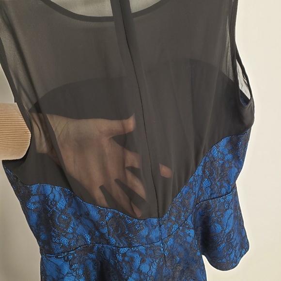 Anthro Sachin + Babi Witching Hour Lace Top Sz 12 - Picture 3 of 8